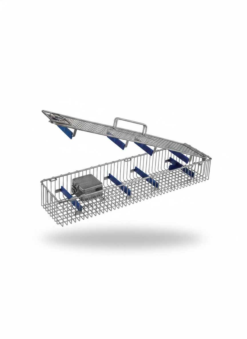 Stainless Steel Endoscopy Storage Basket