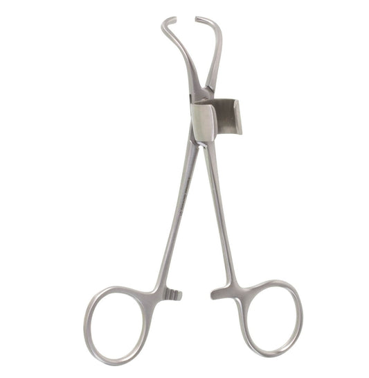 Five Tubing Towel Clamps, 0.9cm in length