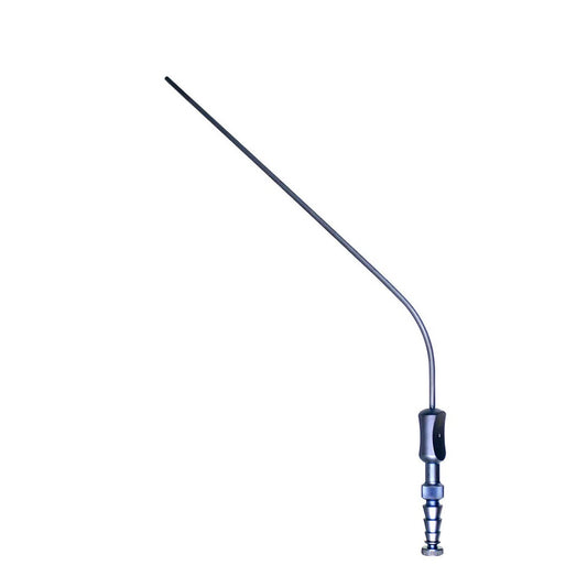 Frazier Suction Tube – Angled 9fr 7 1/2" Titanium