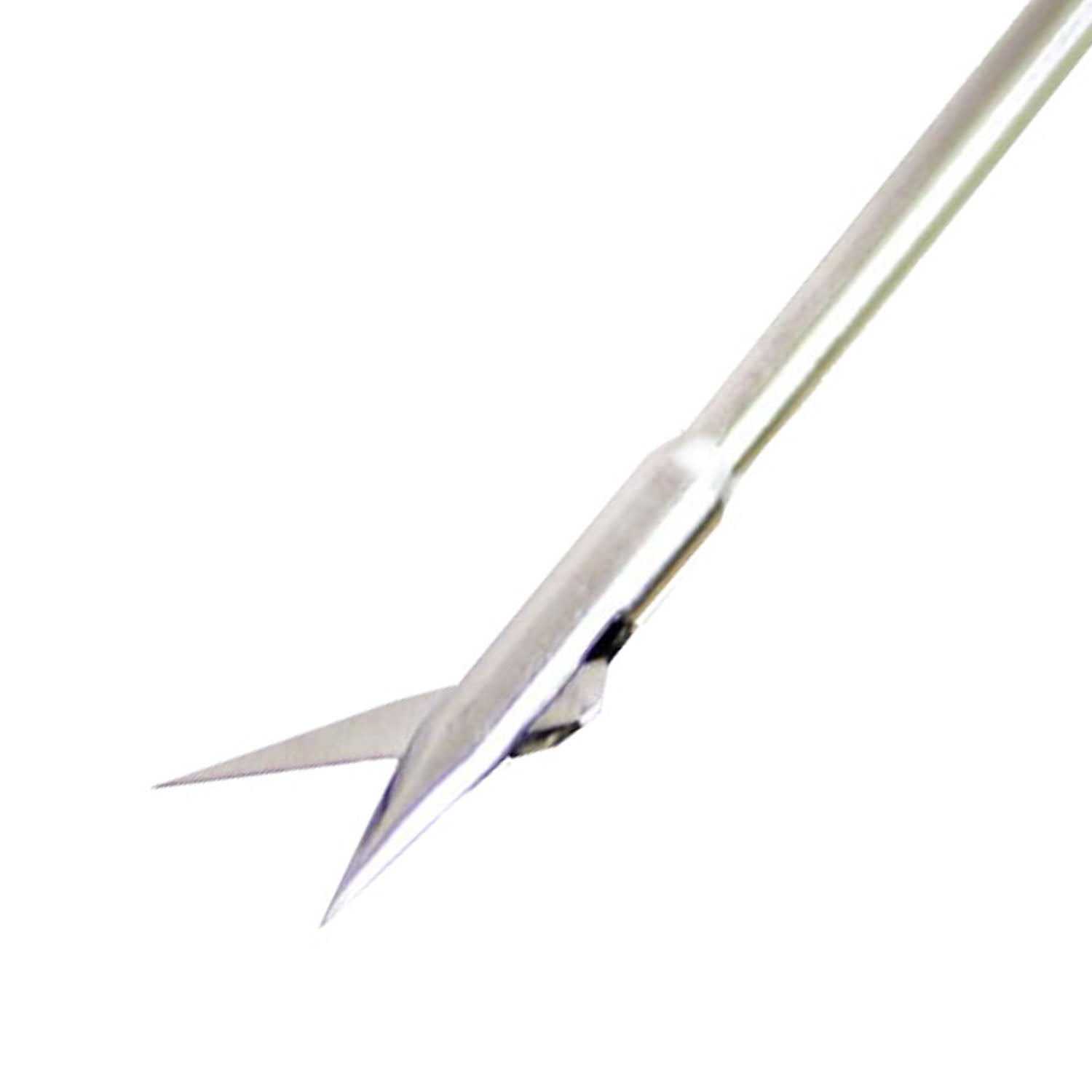 AED Semi-Rigid Hystero Pointed Scissor Forceps w/ Cleaning Port, 5Fr x 34cm, S/A