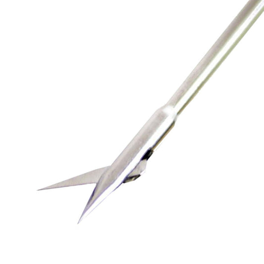 AED Semi-Rigid Hystero Pointed Scissor Forceps w/ Cleaning Port, 5Fr x 34cm, S/A