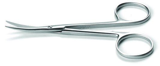 Knapp Strabis Scissors blunt tips strong curve
