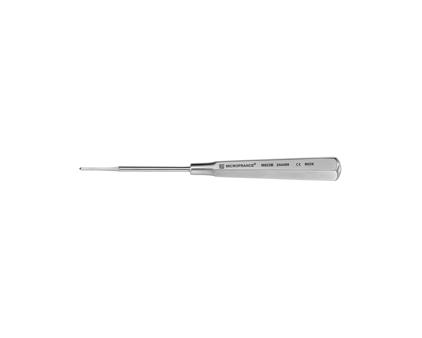 Bone awl with hollow handle, 14 cm length