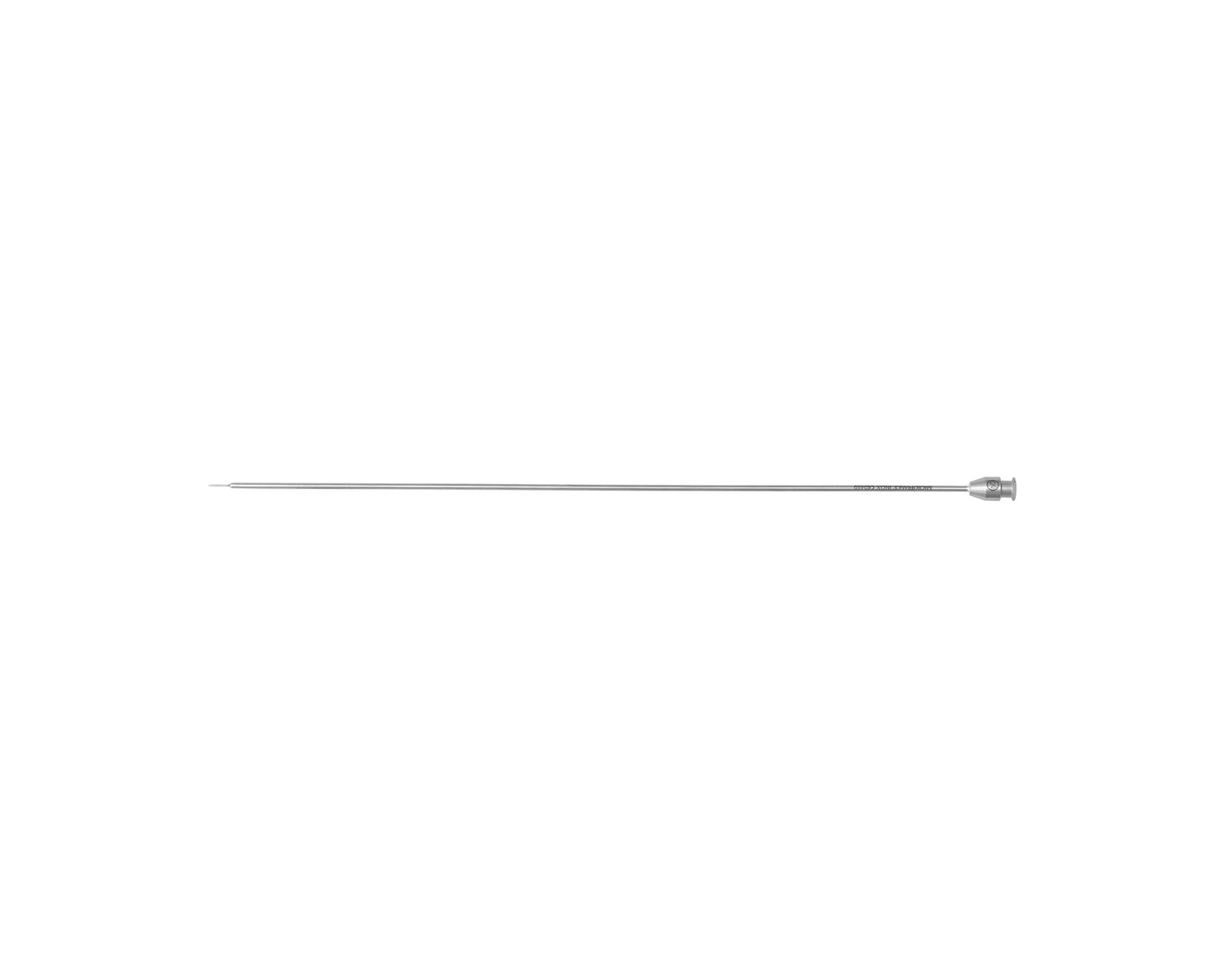 Tonsil injection needle with 90-degree curved tip