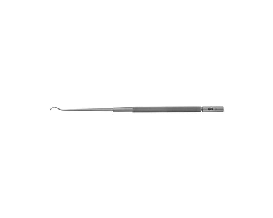 Phaco chopper, ball tip, 0.7mm inferior wedge, titanium
