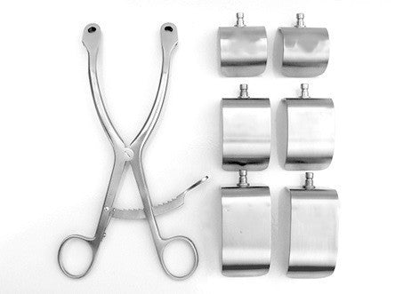 Mini Open Kolbel Retractor with Hinged Arms – Complete Set