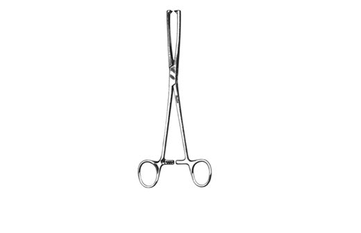 9 1/2" Museux Vulsellum Forceps, Straight, 6mm