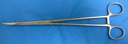 9 1/2" Coller Forceps, Gentle Curve
