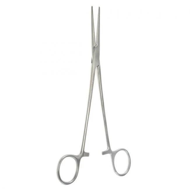 19 Heiss Artery Forceps, with 8" Delicately Curved and 1 1/2-Tooth Tips