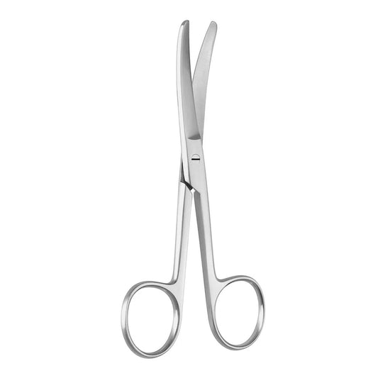 O.R. scissors, 5 1/2 B/B curved 