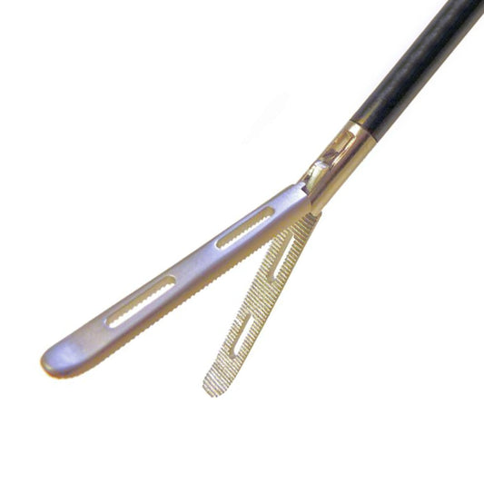 AED Precise Fenestrated Curved Grasper Double Action 32mm Jaw