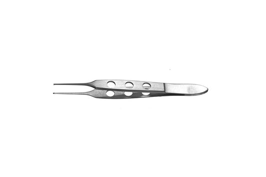 Bishop-Harman 1x2 teeth iris forceps 8.5cm