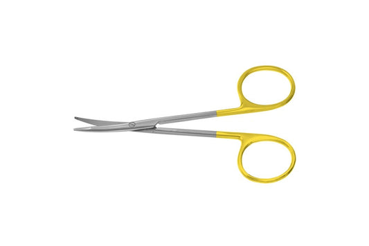 Greenberg-Par blepharoplasty scissors curved 11.5cm