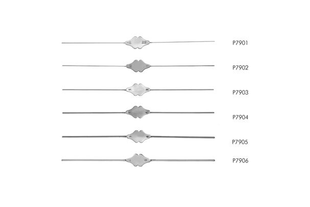 Pratt fistula probes Fig 1 2 3 stainless steel
