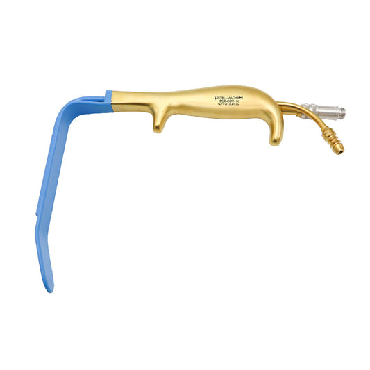 Ferriera breast retractor 120x30mm with cold light and aspiration