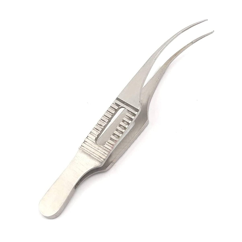 Pierse Corneal Forceps  vry delicate 11 teeth