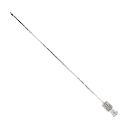 Liposuction cannula single central hole Luer-Lock 2.0 mm 5 cm