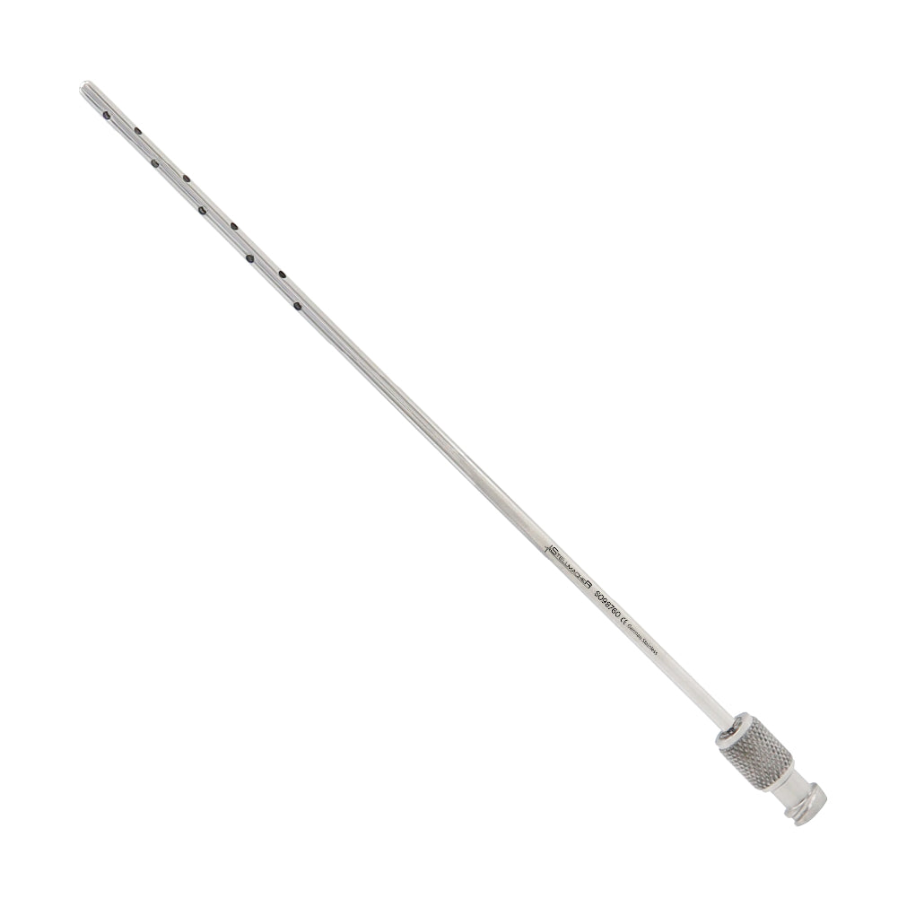 Infiltration cannula 10 holes, 3mm x 35cm