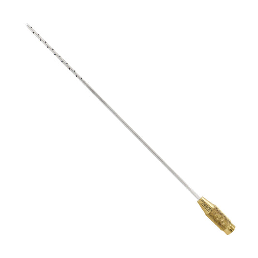 Entner liposuction cannula bayonet handle 3.0mm 30 holes 30cm