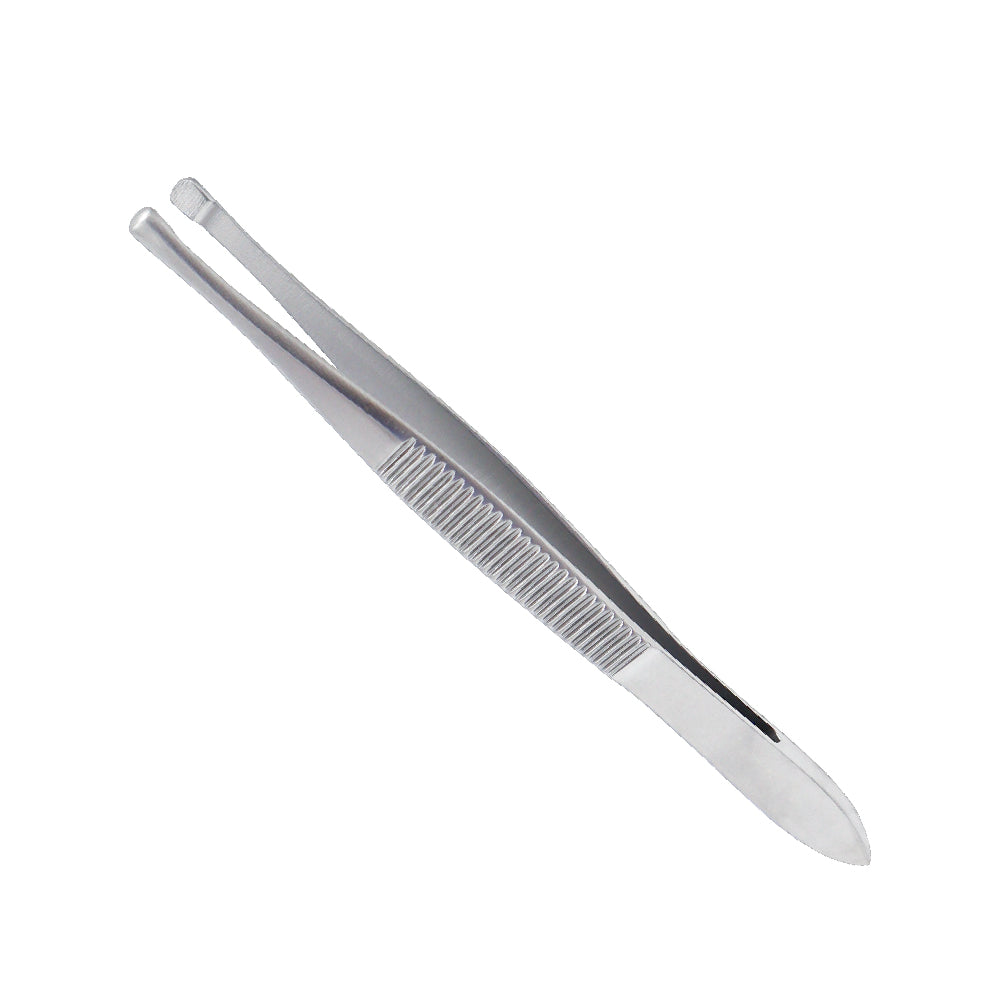 Littauer cilia forceps with serrated jaw, 8.5cm