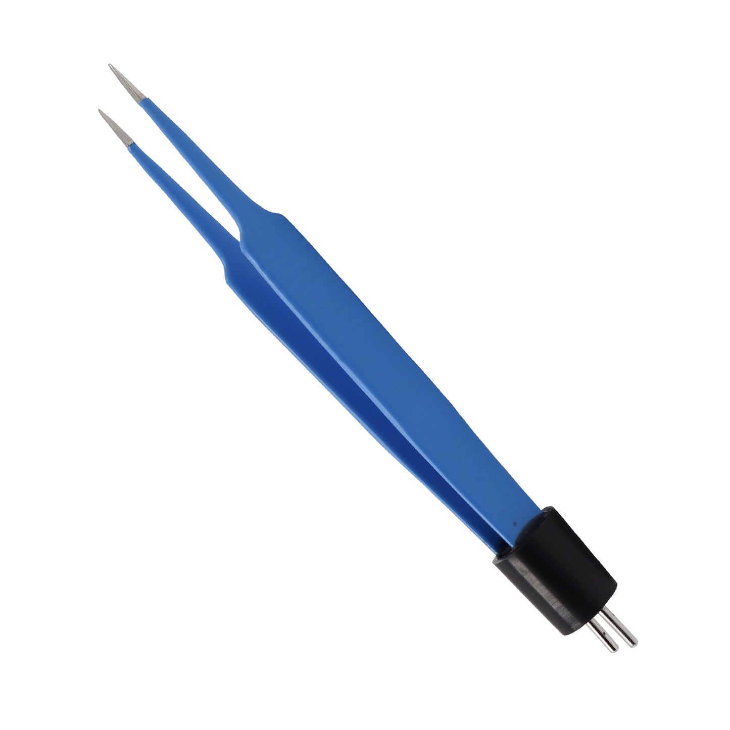 Non-stick bayonet bipolar forceps 220mm straight 0.5mm tip