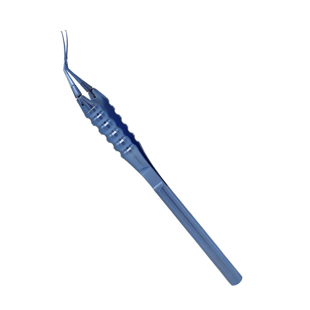 Titanium Nugent utility forceps 0.3mm blunt tips with cross-action mechanism