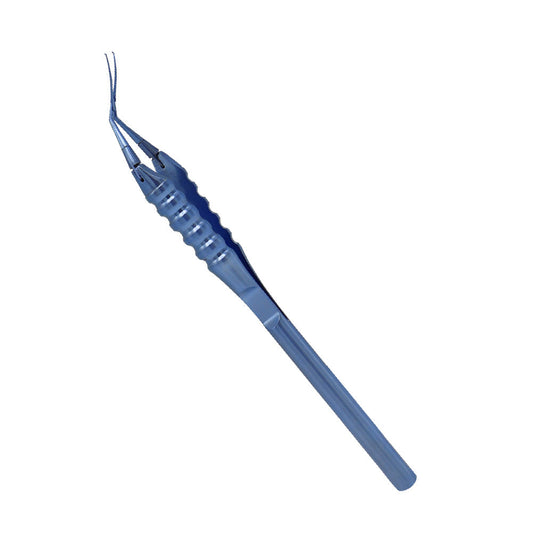 Inamura capsulorhexis forceps 45 degree tip titanium