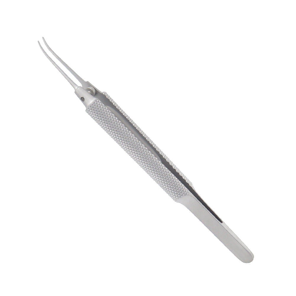 Titanium Tennant tying forceps curved with extra delicate 6mm platform