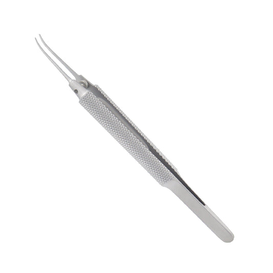 Titanium Tennant tying forceps curved with extra delicate 6mm platform