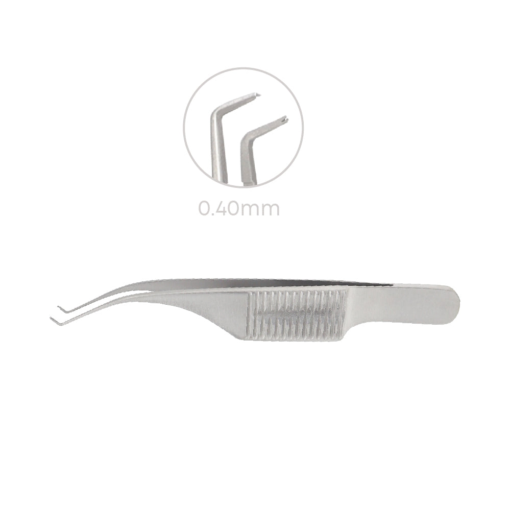 Barraquer-Katzin iris forceps 7cm 0.4mm tip