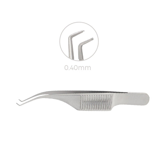 Barraquer-Katzin iris forceps 7cm 0.4mm tip