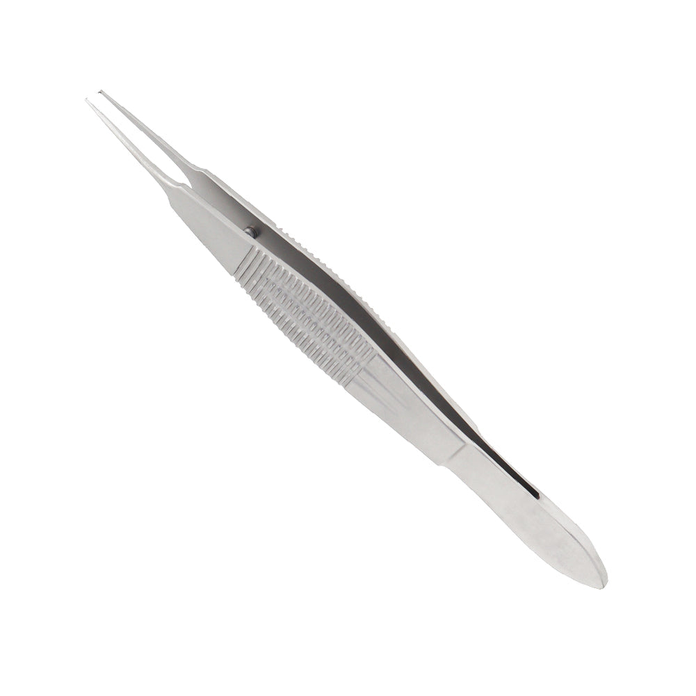 Castroviejo fixation forceps straight 1x1 tooth 9cm