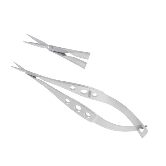 Vannas micro scissors 120mm straight jaw