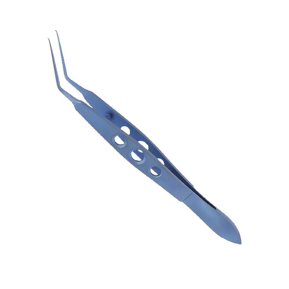 Titanium Giannetti MICS capsulorhexis forceps with ultra-delicate tips