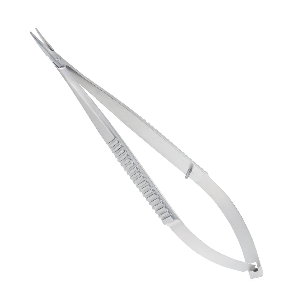 Micro needle holder 160mm straight jaw without catch