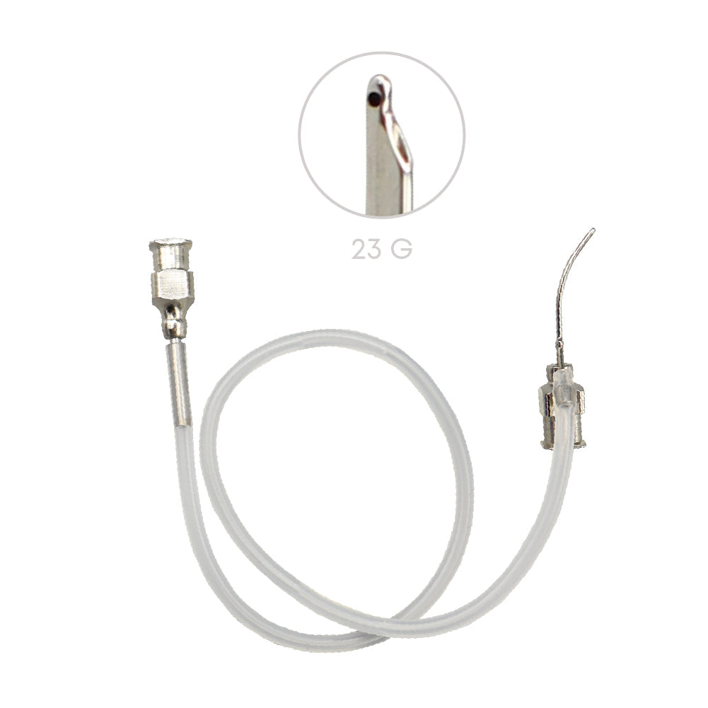 Simcoe irrigation aspiration cannula 23 gauge left