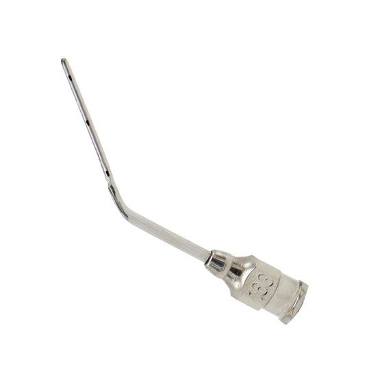 Guell 25 gauge LASIK irrigation cannula with 7 ports