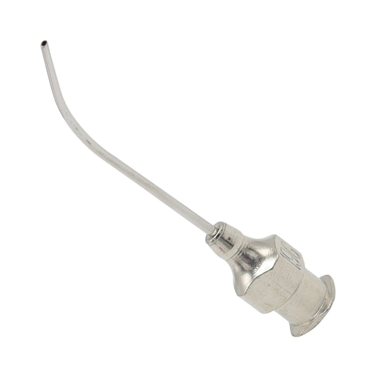 Bikhorst irrigation cannula 22 gauge with blunt tips, left-angled