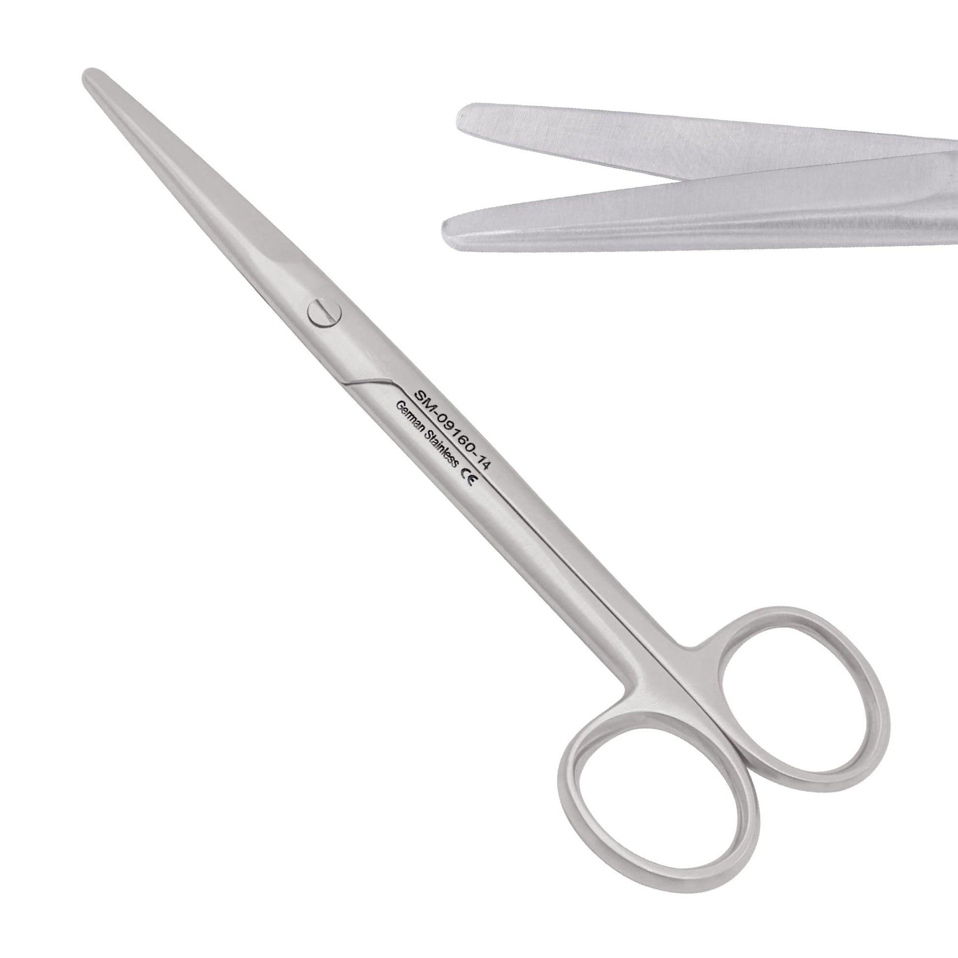 Mayo dissecting scissors straight 15.5 cm