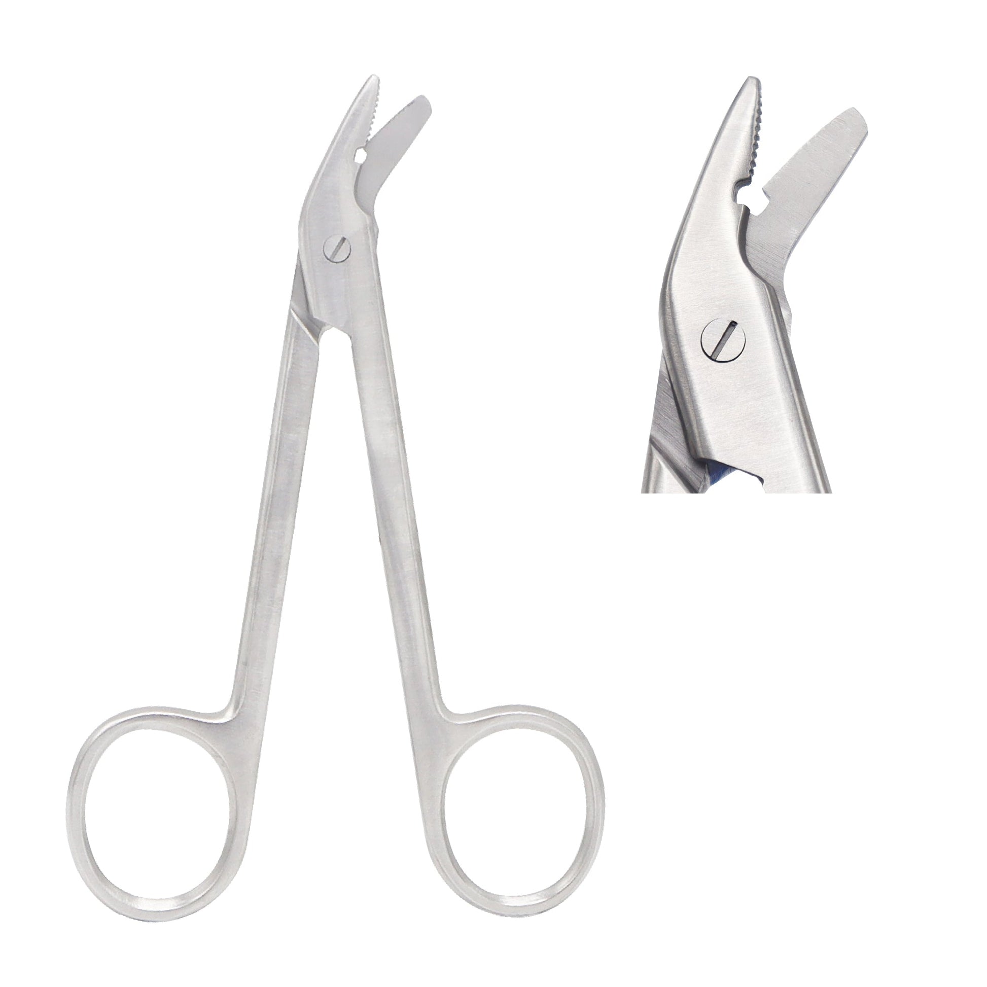 Universal wire cutting scissors with TC inserts, 12 cm