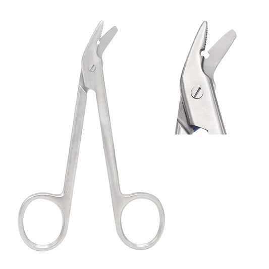 Universal wire cutting scissors with TC inserts, 12 cm