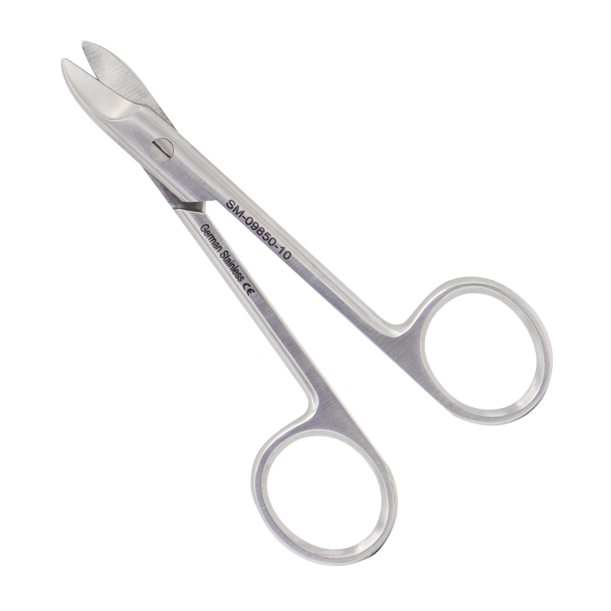 BEEBEE crown scissors pointed curved 10.5cm