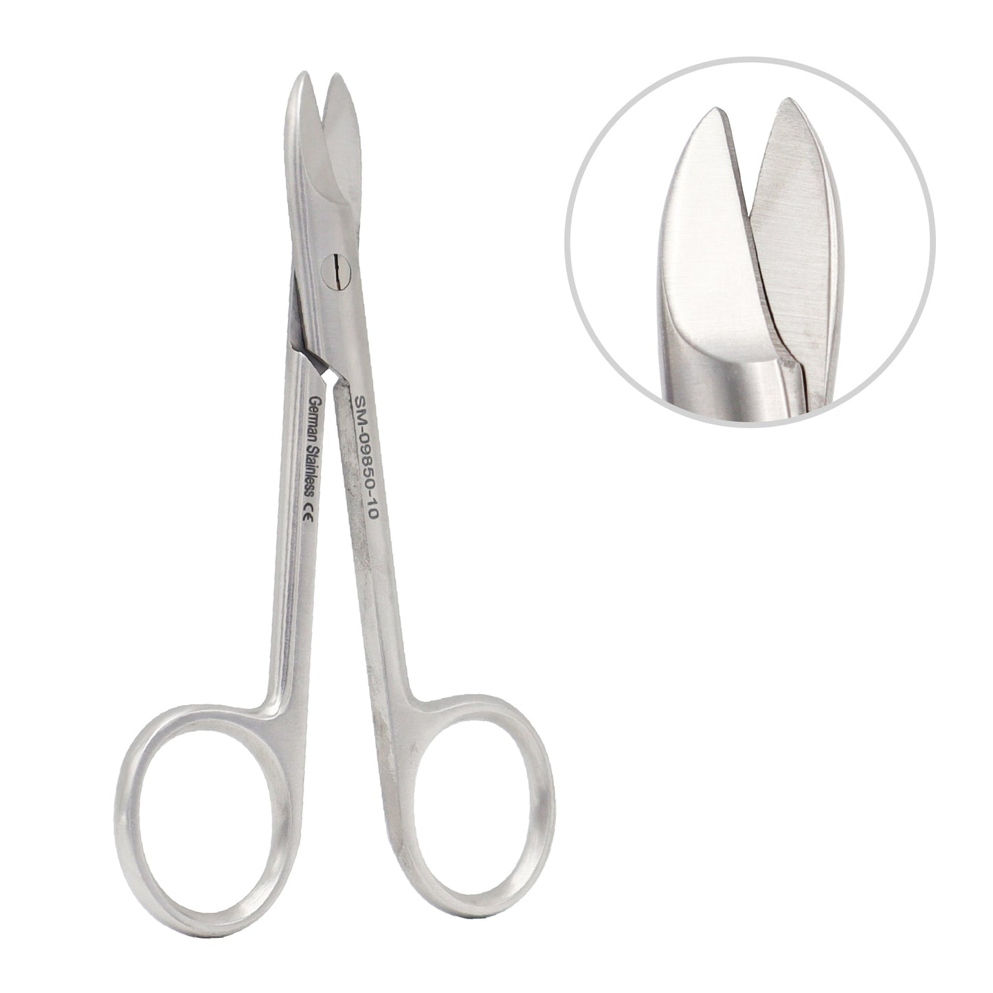 BEEBEE crown scissors pointed straight 10.5cm