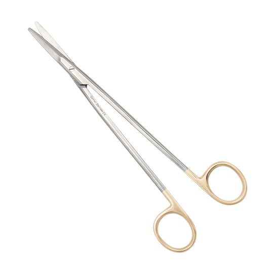 Rees face-lift TC scissors straight 17 cm with gold rings
