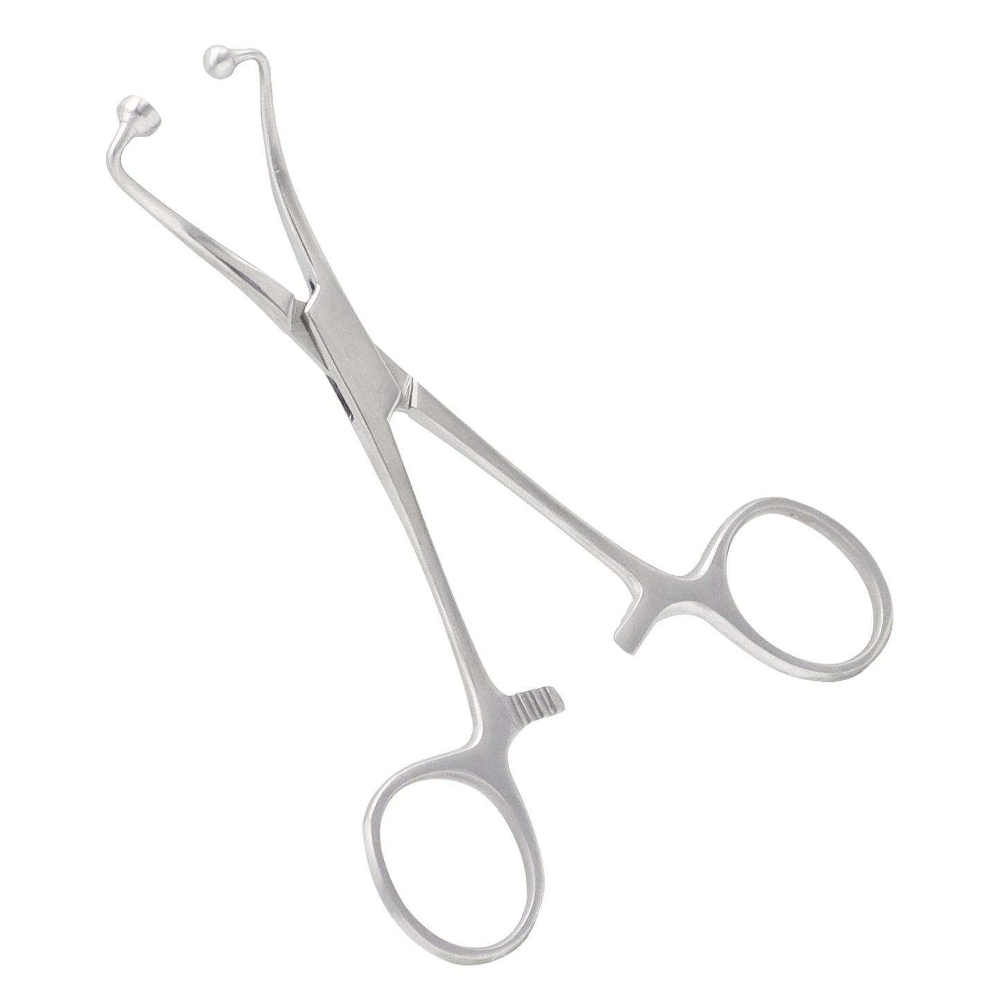 Bernhard towel forceps 16.5 cm with ring handles