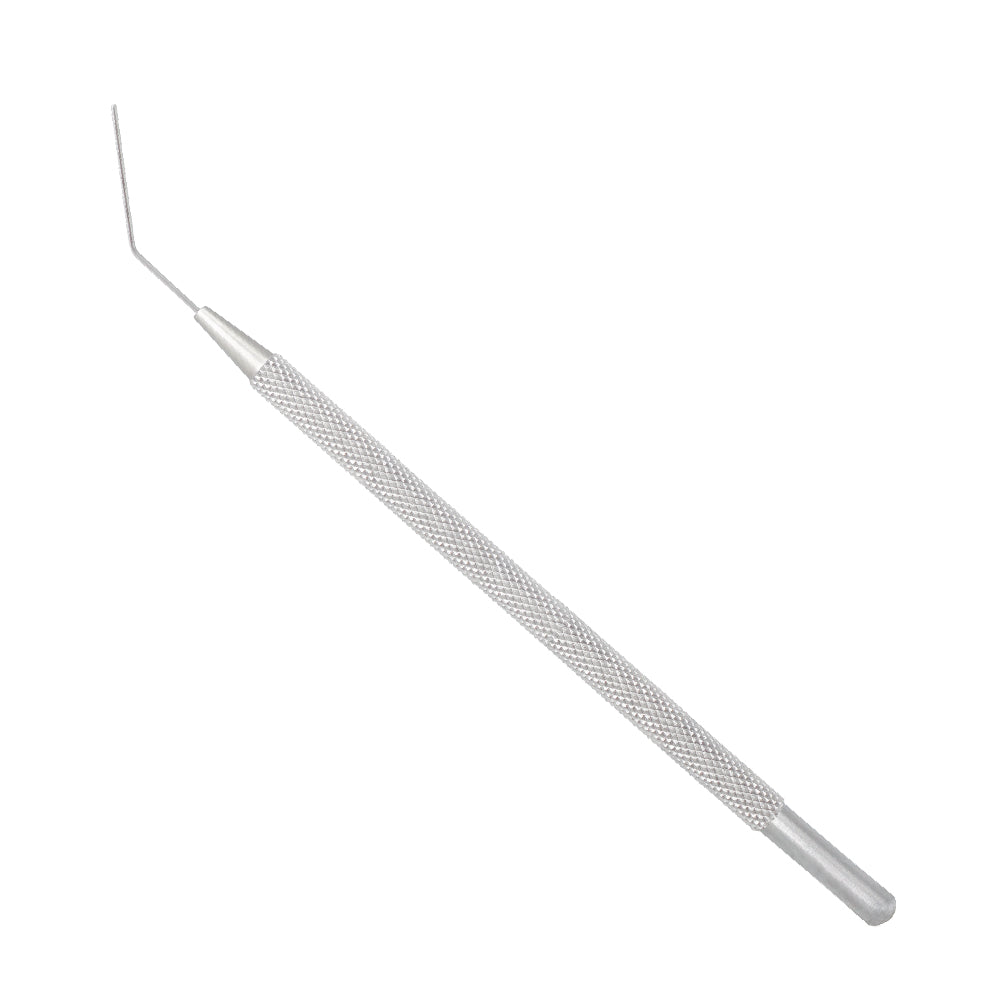 Jaffe IOL spatula 10mm angle to tip with 0.5mm flat smooth tip