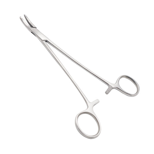 Heaney TC needle holder 26 cm with gold handles
