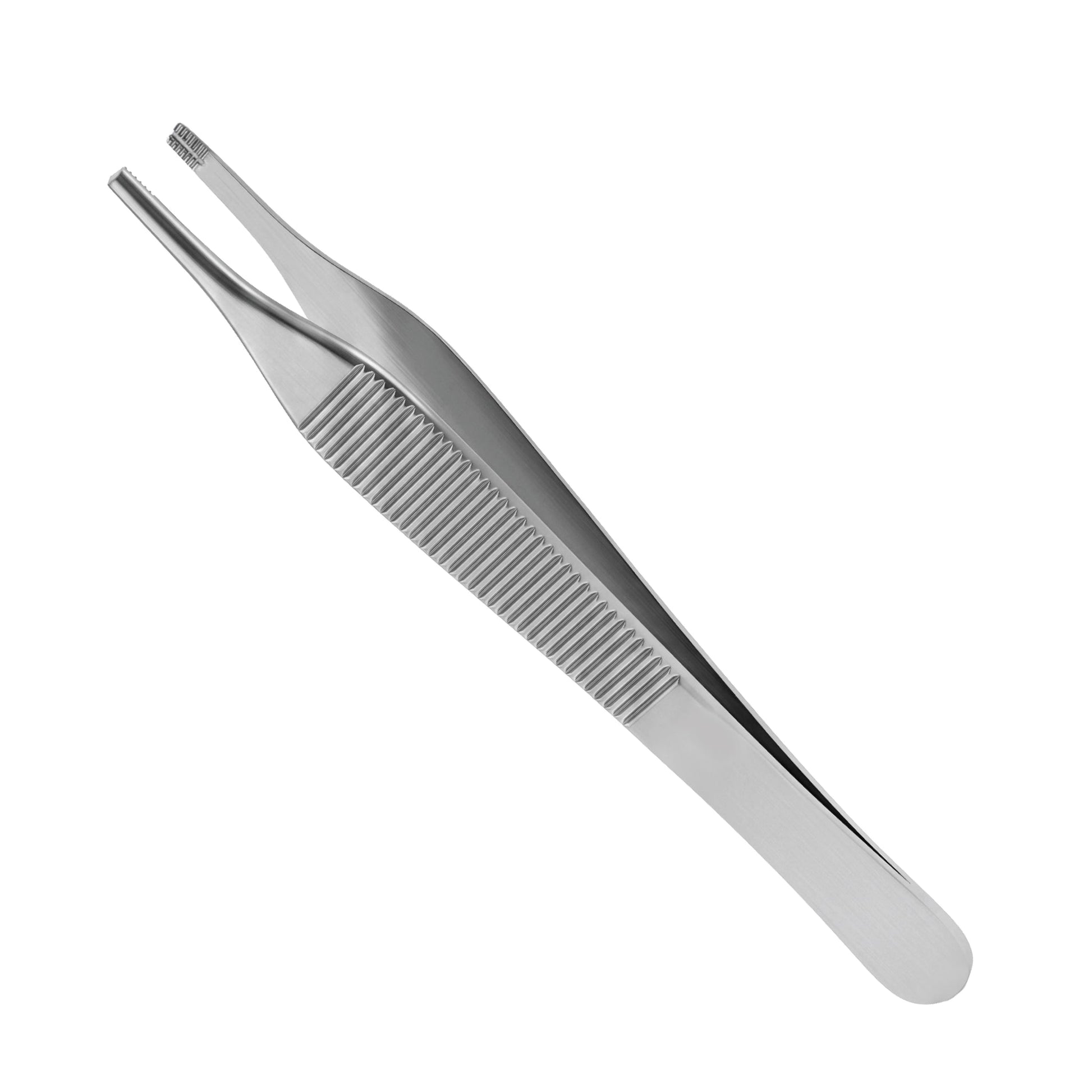 Adson tissue forceps 1x2 teeth with tying platform, 12 cm