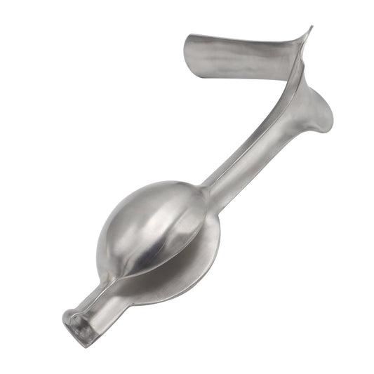 Auvard vaginal speculum with detachable 1.4 kilogram weight