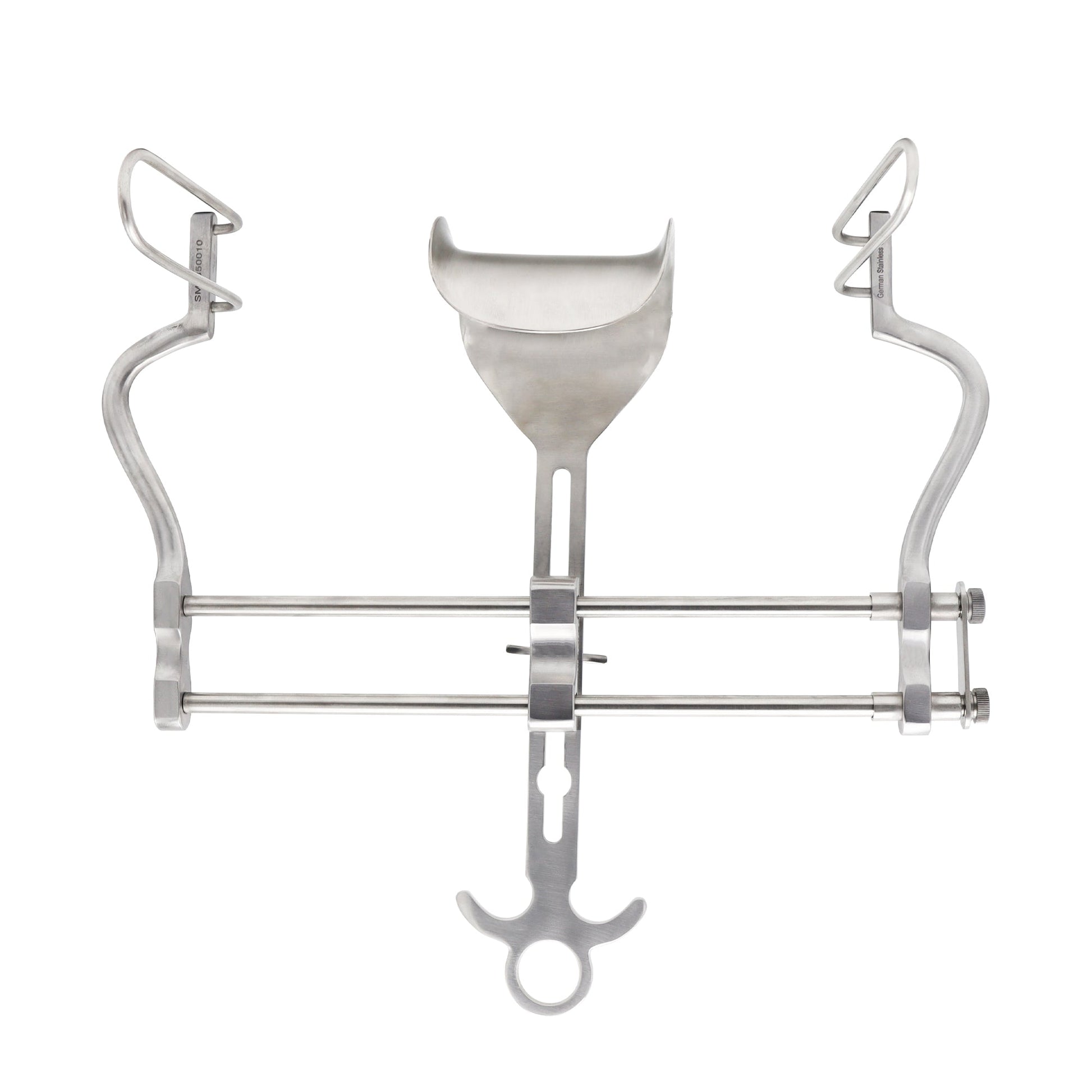 Kirschner abdominal retractor set with frame and four blades